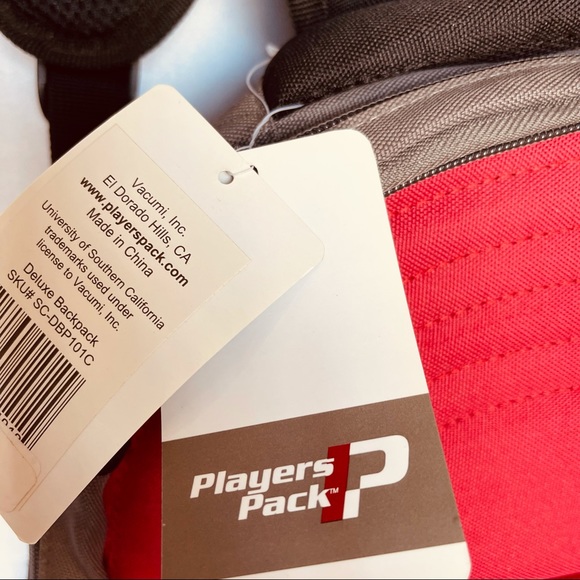 USC Trojans Players Pack Cap College Backpack - Picture 7 of 13